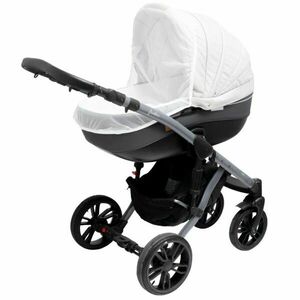 NEW BABY Basic Plasă de țânțari pentru cărucior, alb, mărime imagine