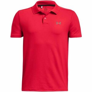Under Armour PERFORMANCE POLO Tricou băieți, roșu, mărime imagine