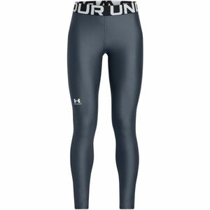Under Armour HG LEGGING Colanți pentru fete, gri închis, mărime M imagine