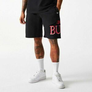 New Era CHICAGO BULLS NBA TEAM GRAPHICS SHORTS Pantaloni scurți bărbați, negru, mărime imagine
