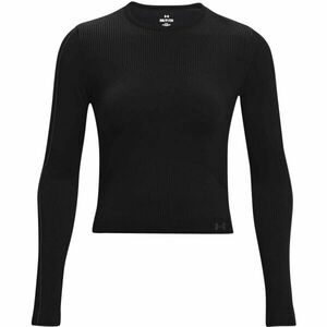 Under Armour RUSH SEAMLESS Tricou cu mâneci lungi pentru femei, negru, mărime imagine