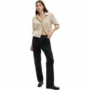 GAP LS CROPPED Cămașă damă, bej, mărime imagine