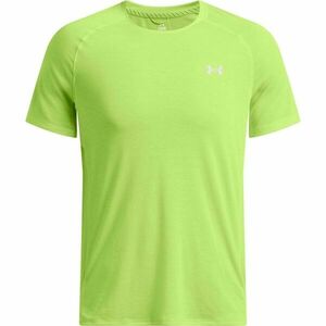 Under Armour TRAIL RUN Tricou pentru bărbați, verde deschis, mărime imagine