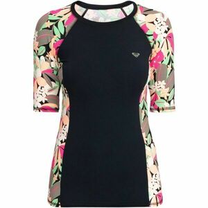 Roxy LYCRA PRINTED Tricou de surfing femei, negru, mărime imagine