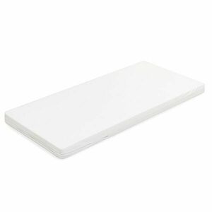 NEW BABY STANDARD 90 x 40 x 5 CM Saltea din spumă pentru copii pentru leagăn, alb, mărime imagine