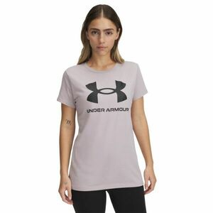 Under Armour LIVE SPORTSTYLE GRAPHIC SS Tricou damă, gri, mărime imagine