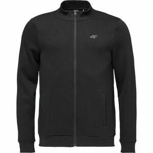 4F SWEATSHIRT FULL ZIP Hanorac bărbați, negru, mărime imagine