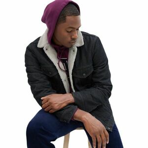 GAP V-SHERPA DENIM Geacă bărbați, albastru închis, mărime imagine