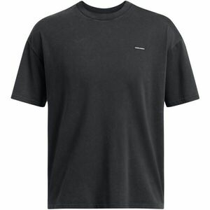 Under Armour M HW OS LOGO WASH Tricou pentru bărbați, negru, mărime imagine