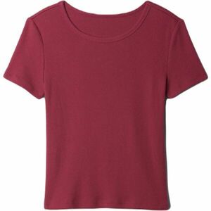 GAP SS RIB Tricou de fete, vișiniu, mărime imagine
