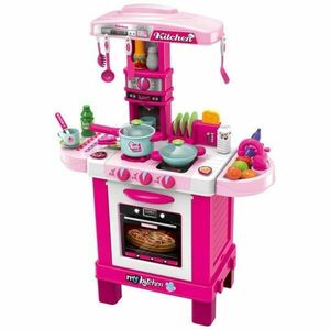 BABY MIX BUCĂTAR ȘEF Bucătărie pentru copii, roz, mărime imagine