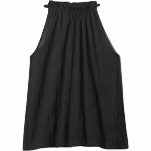 GAP CRINKLE Top de damă, negru, mărime imagine