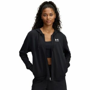 Under Armour RIVAL TERRY HOODIE Hanorac de damă, negru, mărime imagine