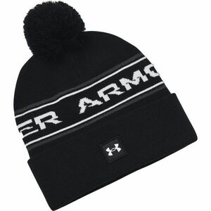 Under Armour HALFTIME POM Căciulă de iarnă pentru bărbați, negru, mărime imagine