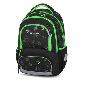 Oxybag NEXT Ghiozdan școlar, negru, mărime imagine