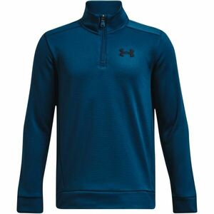 Under Armour ARMOUR FLEECE 1/4 ZIP Hanorac băieți, albastru închis, mărime imagine