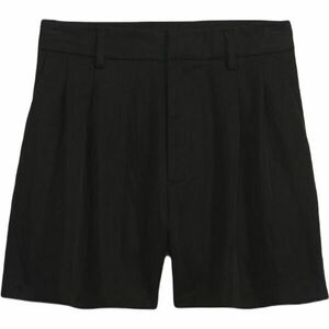 GAP PLEATED Pantaloni scurți pentru femei, negru, mărime imagine
