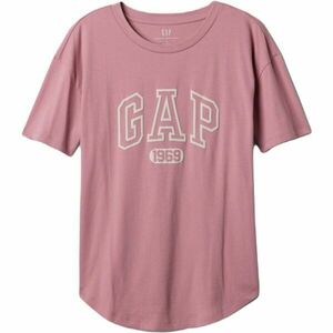 GAP FRCH SS ORGANIC VINTAGE Tricou de damă, roz, mărime imagine