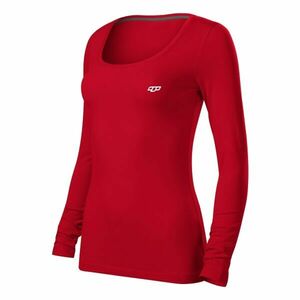TRIMM BRAVE LADY Tricou cu mâneci lungi pentru femei, roșu, mărime imagine