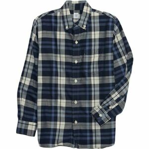 GAP FA23 LS POPLIN Cămașă băieți, gri, mărime imagine