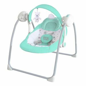 NEW BABY TEDDY Balansoar pentru copii, verde, mărime imagine