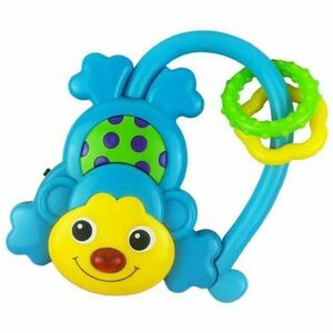 BABY MIX MAIMUȚICĂ Zornăitoare pentru copii, albastru, mărime imagine