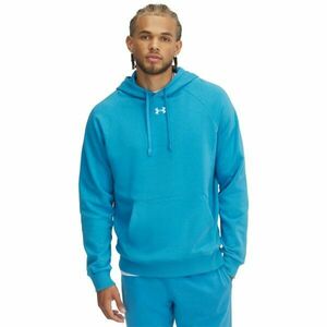 Under Armour RIVAL FLEECE HOODIE Hanorac pentru bărbați, albastru deschis, mărime imagine