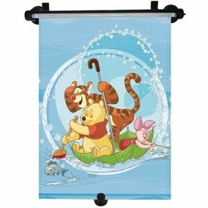 KAUFMANN DISNEY WINNIE THE POOH Rulou parasolar auto, albastru deschis, mărime imagine