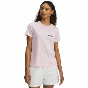 Under Armour RIVAL OUTLINE Tricou pentru damă, roz, mărime L imagine