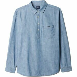 GAP DENIM LOGO Cămașă bărbătească, albastru deschis, mărime imagine
