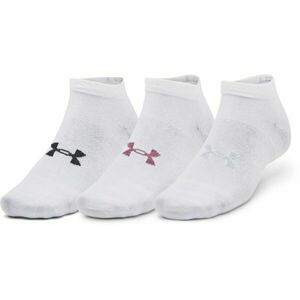 Under Armour ESSENTIAL LOW CUT 3PK Șosete unisex, alb, mărime imagine