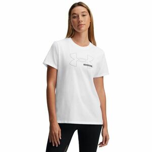 Under Armour RIVAL OUTLINE Tricou pentru damă, alb, mărime L imagine
