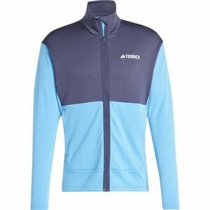 adidas TERREX MULTI LIGHT FLEECE FULL-ZIP Geacă pentru bărbați, albastru deschis, mărime imagine