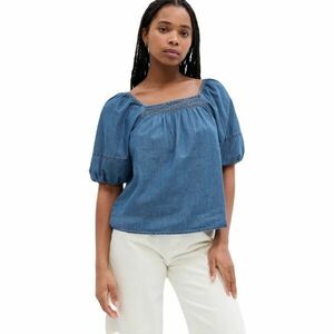 GAP V-SS DENIM Top de damă, albastru, mărime imagine