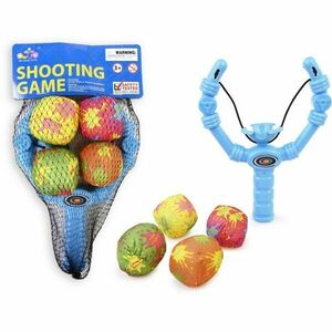 ARTYK SLINGSHOT FOR SHOOTING SOFT BALLS Praștie pentru aruncarea mingilor moi, albastru, mărime imagine