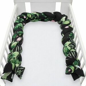 NEW BABY PROTECTIVE GUARDRAIL Apărător de protecție pentru pătuț, negru, mărime imagine