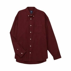 GAP OXFORD Cămașă pentru bărbați, vișiniu, mărime imagine