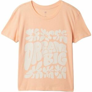 GAP VALUE GRAPHIC Tricou de fetiță, somon, mărime imagine