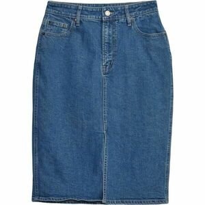 GAP V-DENIM MIDI Fustă de damă, albastru închis, mărime imagine