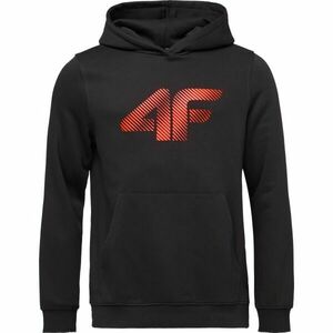 4F SWEATSHIRT Hanorac pentru bărbați, negru, mărime imagine