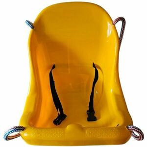 RELAKS-TOYS TODDLER SWING Leagăn cu centură de siguranță pentru copii, galben, mărime imagine