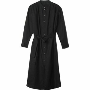GAP LS LINEN MAXI Rochie damă, negru, mărime imagine