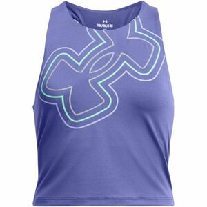 Under Armour MOTION BRANDED CROP TANK Maiou femei, mov, mărime imagine