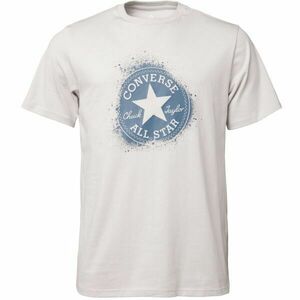 Converse CHUCK DISTORT SPRAY PAINT TEE Tricou pentru bărbați, gri, mărime imagine