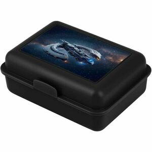 BAAGL VESMÍRNÁ LOĎ Cutie pentru gustări, negru, mărime imagine