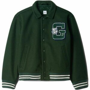 GAP VARSITY Jachetă pentru copii, verde închis, mărime imagine