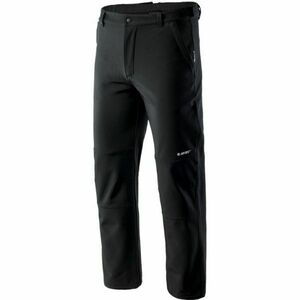 Hi-Tec CABANO Pantaloni softshell de bărbați, negru, mărime XXL imagine