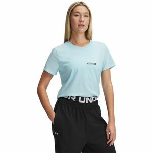 Under Armour RIVAL OUTLINE Tricou pentru damă, albastru deschis, mărime S imagine