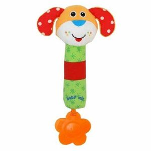 BABY MIX CĂȚELUȘ Jucărie de pluș cu zornăitoare, mix, mărime imagine