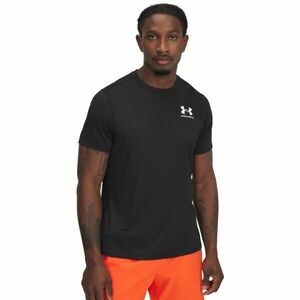Under Armour HEATGEAR FITTED Tricou bărbați, negru, mărime L imagine